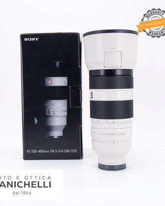Sony FE 100-400 f/4.5-5.6 GM OSS Usato (G886)