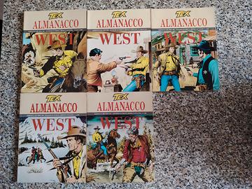 Lotto 5 Tex Almanacco del West  