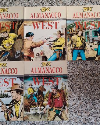 Lotto 5 Tex Almanacco del West  