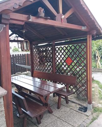 gazebo in legno 