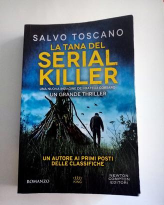 LIBRO-LA TANA DEL SERIAL KILLER-SALVO TOSCANO-2023