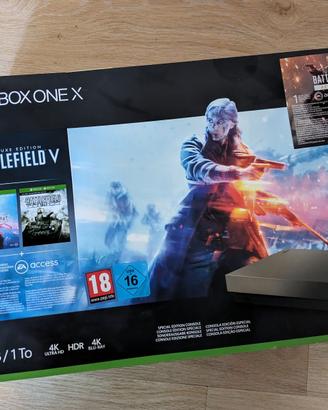 Xbox One X Gold Rush Limited Edition Battlefield