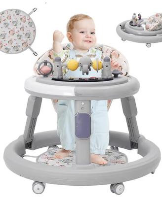 Passeggino 3 in 1 con centro attività e vassoio