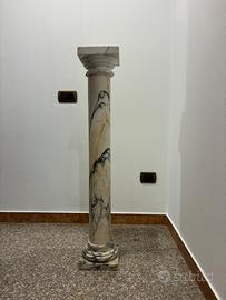 Colonna decorativa in marmo naturale – piedistallo