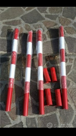 Paletti stradali in metallo - 4 pz