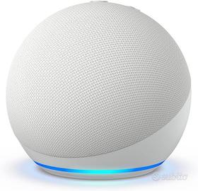 Smart speaker Alexa Echo 4 gen. bianco ghiaccio