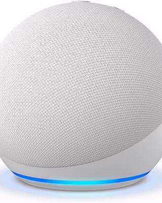 Smart speaker Alexa Echo 4 gen. bianco ghiaccio