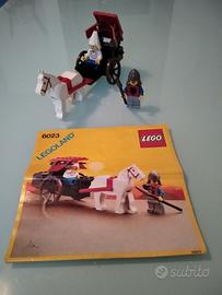Set lego castle 6023 completo con figure e istruzi