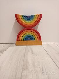 Torre Arcobaleno in legno della Grimm's