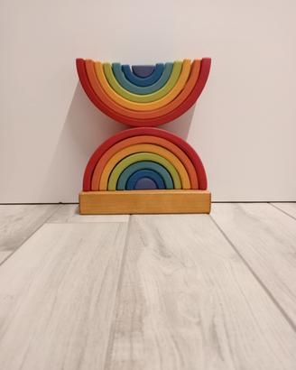 Torre Arcobaleno in legno della Grimm's