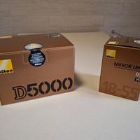 Nikon D5000 con obiettivo 18-55 f3,5-5,6