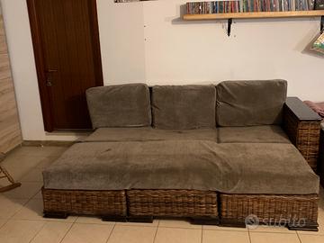 Divano in bamboo