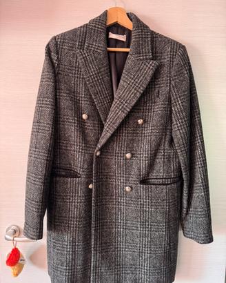 Cappotto in lana mango taglia M