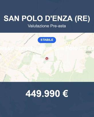 Immobile in asta di 85708 m² a San Polo d'Enza