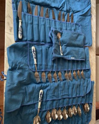 Servizio 12 pers Cipolla Blu Original Zwiebelmuste