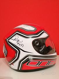 Casco autografato 