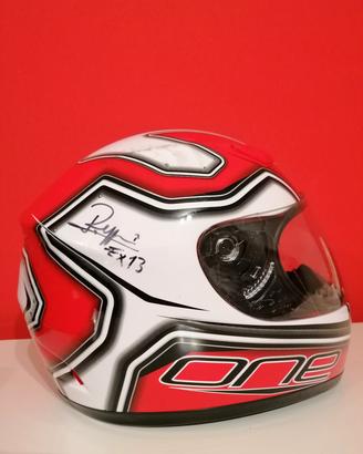 Casco autografato 