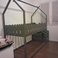 Letto stile Montessori