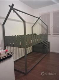 Letto stile Montessori