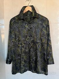 Camicia donna “Oltre” raso stampato tg 52
