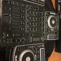 LETTORI CD-MP3 USB PER DJ + Mixer per DJ RMX-6O