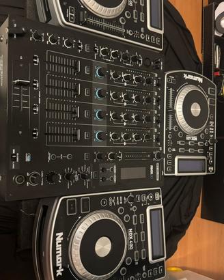 LETTORI CD-MP3 USB PER DJ + Mixer per DJ RMX-6O