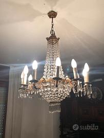 Lampadario in cristallo