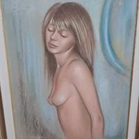 quadro nudo di donna 