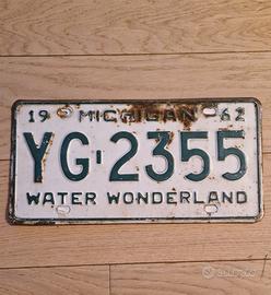 Targa auto americana 