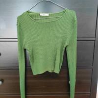 Crop-top a maniche lunghe