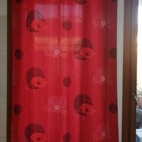 Tende rosse fantasia giapponese