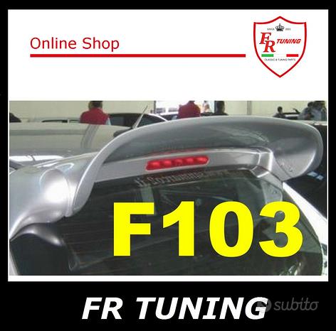 Spoiler Peugeot 206 Alettone WRC Tuning