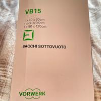 N.3 Sacchetti Sottovuoto VB15 Folletto