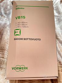 N.3 Sacchetti Sottovuoto VB15 Folletto