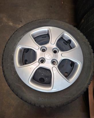 kit cerchi e gomme invernali kia picanto