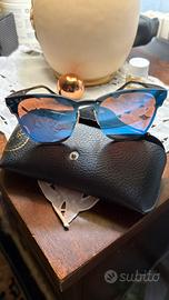 Occhiali Ray ban wayfarer a specchio