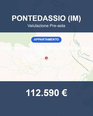 Immobile in asta di 77 m² a Pontedassio