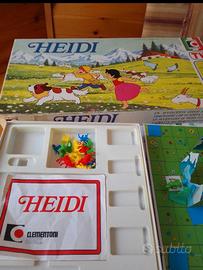 Gioco da tavolo Heidi anni 70 