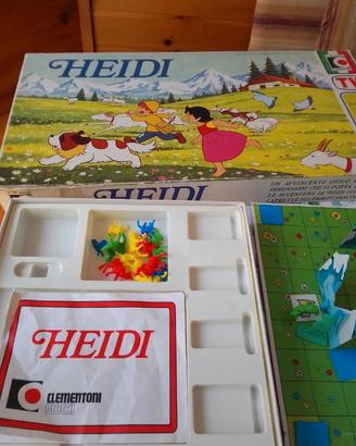 Gioco da tavolo Heidi anni 70 