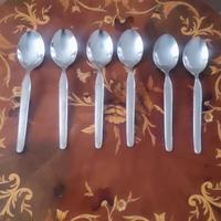 set posate da 6 cucchiai acciaio inox 