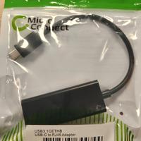 ADATTATORE USB-C to RJ45