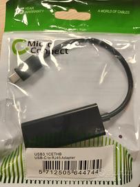 ADATTATORE USB-C to RJ45