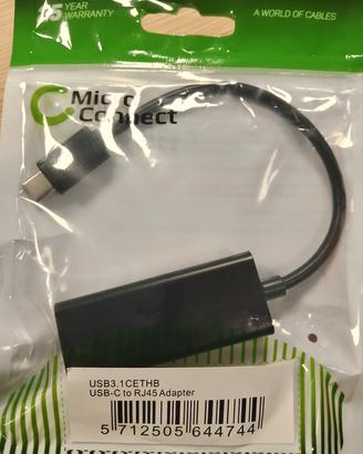 ADATTATORE USB-C to RJ45