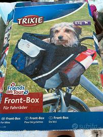 Cestino da bici x cani Trixie 6kg