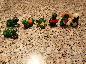 Personaggi "Le nuovissime Tartallegre" kinder 