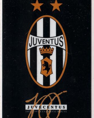 Serie 12 Schede Telefonica sulla JUVENTUS