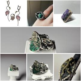 Anelli gotici argento 925 NUOVI