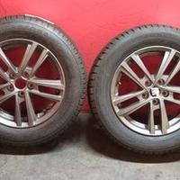 Cerchi e gomme nuove seat raggio 15 a4937