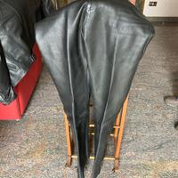 pantaloni moto in pelle