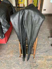 pantaloni moto in pelle